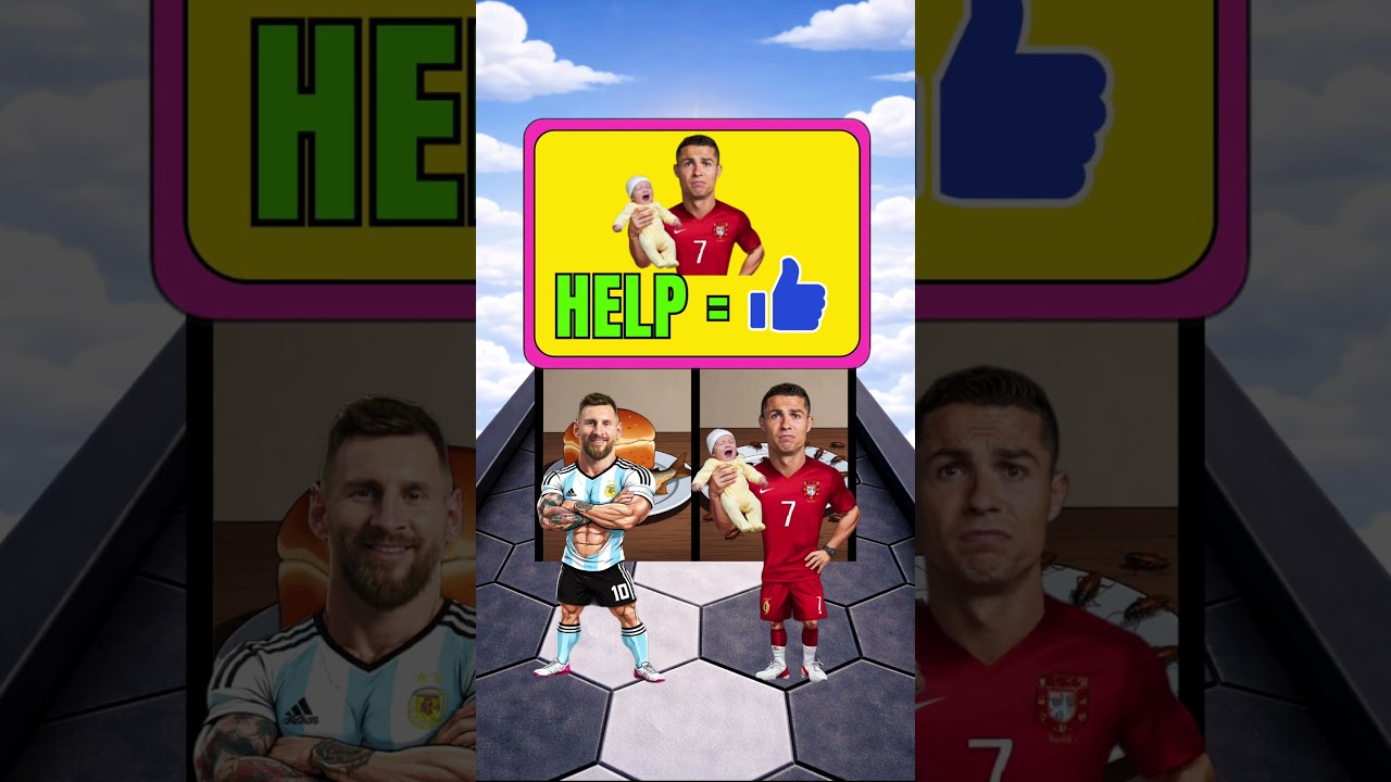 Baby peed on Ronaldo! 🤮🤔 What will Ronaldo do? #shorts