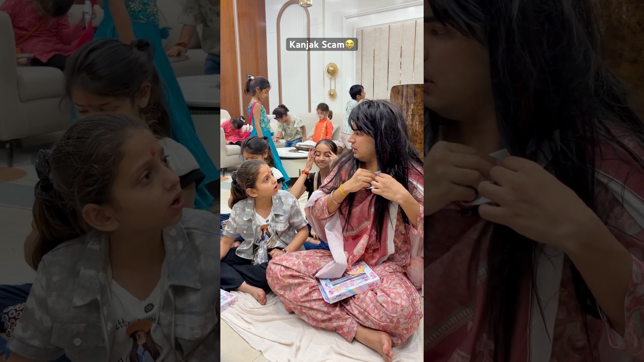 Kanjak Scam Gone Wrong😭😂#funny #comedy #shorts #koushalmonga