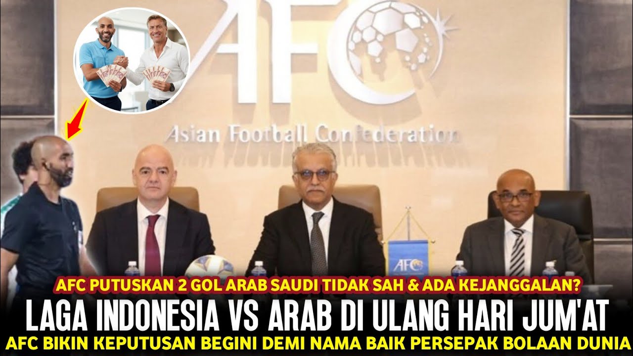 🔴 ARAB SAUDI HANYA PASRAH ! 2 Gol Dinyatakan Tidak Sah, Laga Timnas Indonesia Vs Arab Saudi Di Ulang
