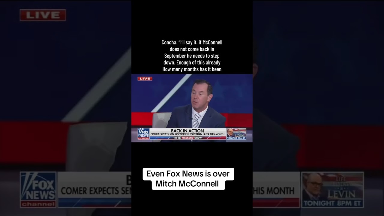 Even Fox News is over Mitch McConnell