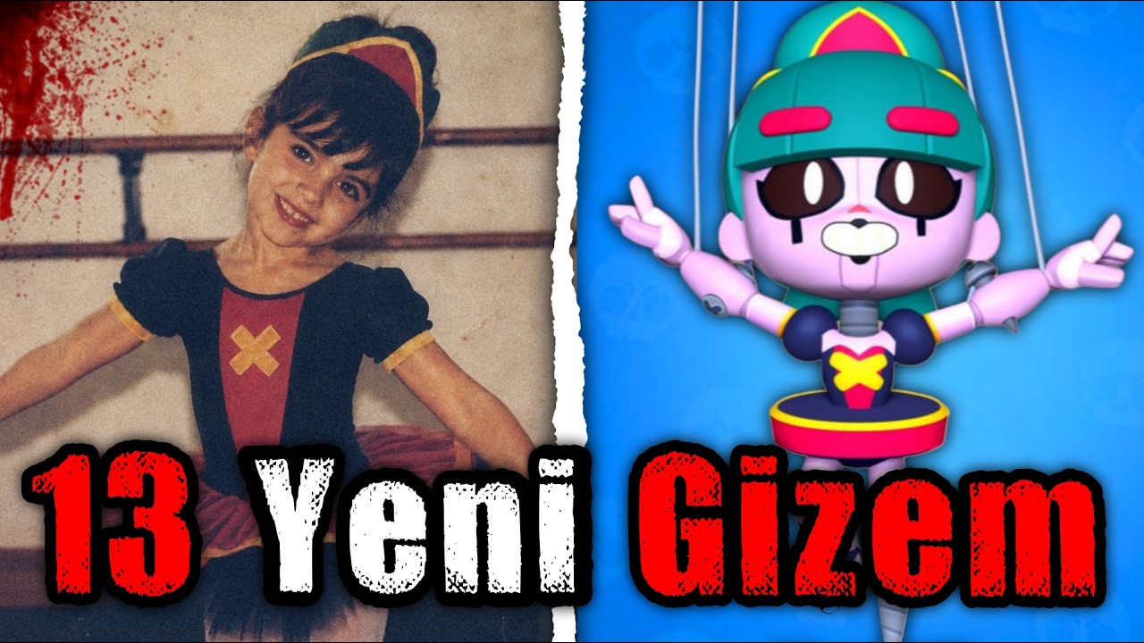 BRAWL STARS'IN BİLMEDİĞİNİZ 13 GİZEMLİ KORKUNÇ HİKAYESİ 😱 