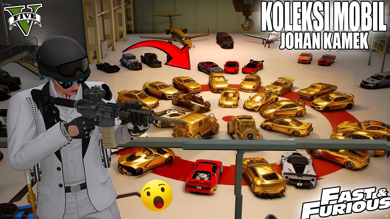 KEKAYAAN JOHAN KAMEK DAN KOLEKSI MOBIL MEWAH DAN SUPER CARNYA !! GTA 5 ROLEPLAY