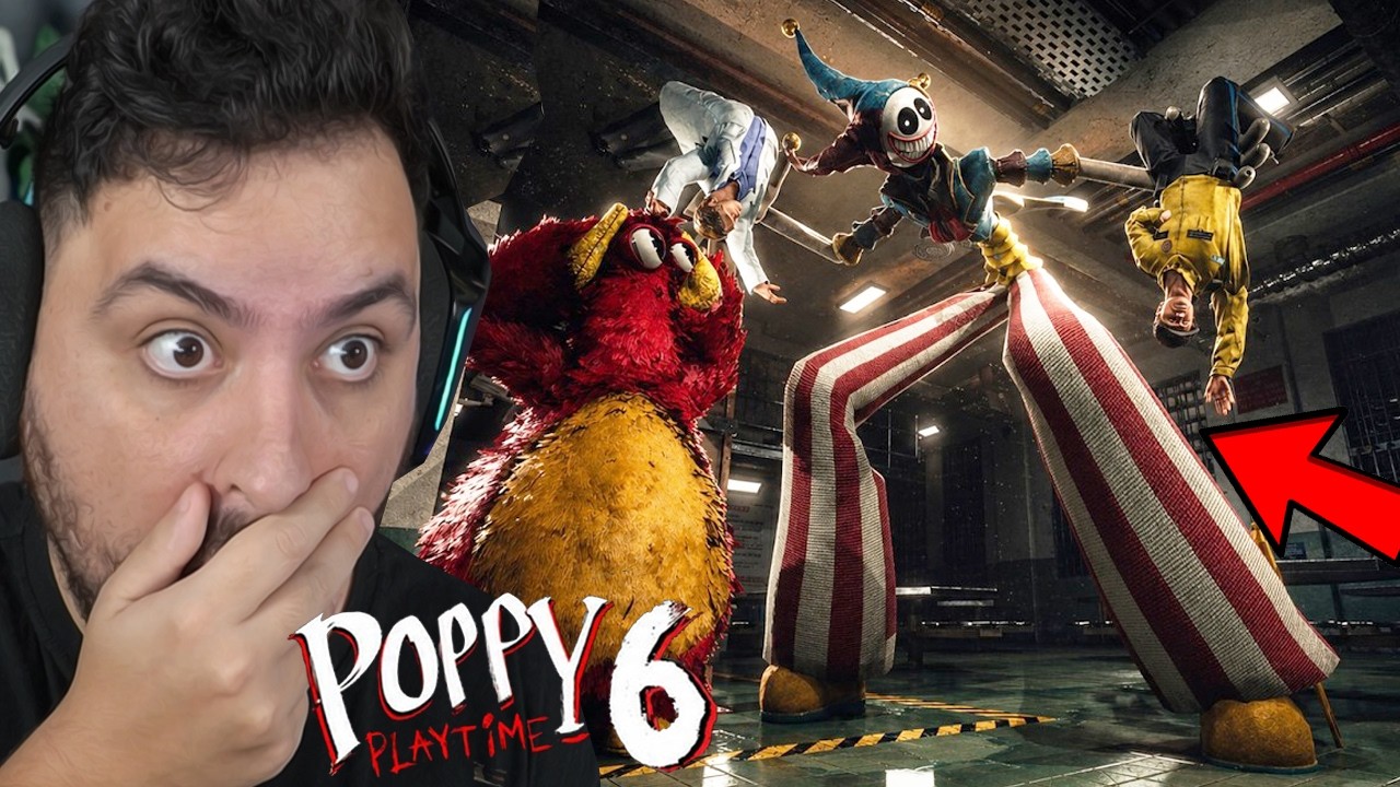 NOVA CENA SECRETA do PROTÓTIPO 1006 COM PERNAS em POPPY PLAYTIME CHAPTER 6 !! (Segredo REVELADO)