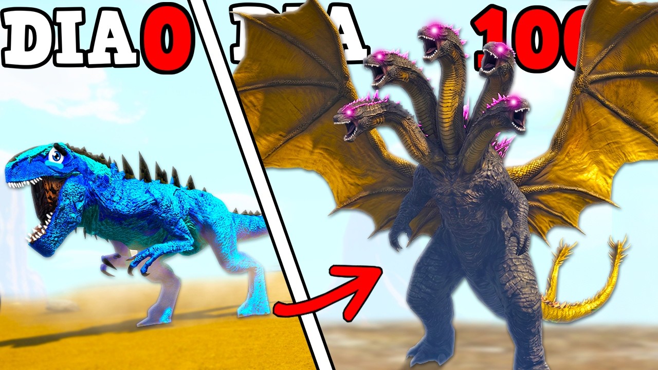 GHIDOZILLA GIGANTE! A EVOLUÇÃO FINAL!
