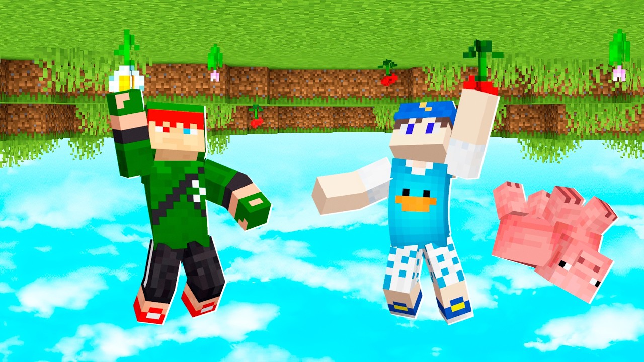 MINECRAFT FICA DE CABEÇA PRA BAIXO A CADA MINUTO!! 🙃