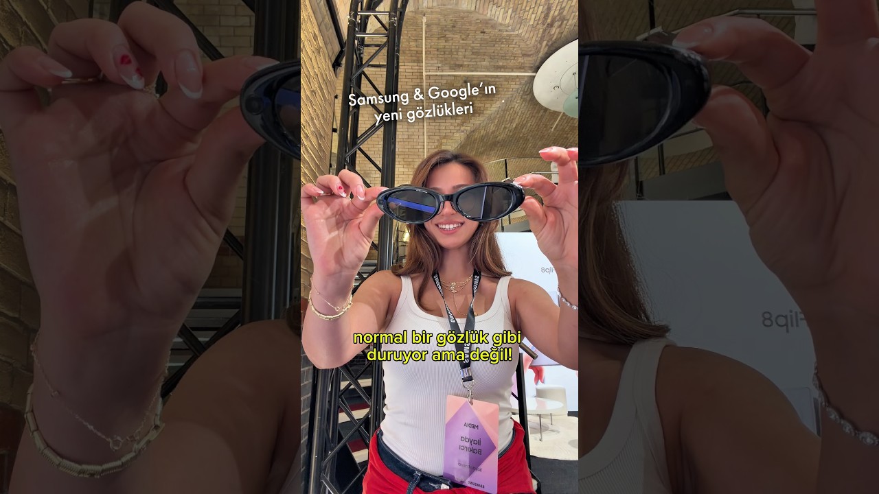 samsung akıllı gözlük çıktı! reklam