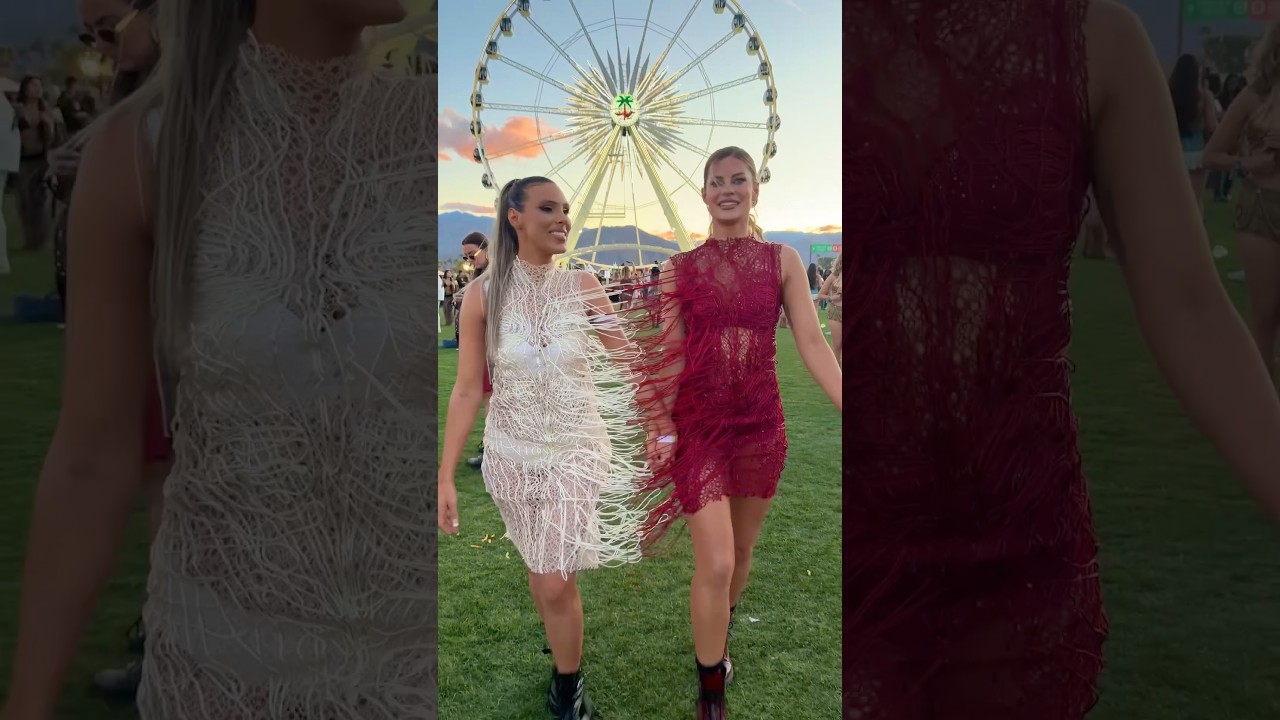 When you don’t wanna lose your friend at a festival 🎡🌵 #shorts #coachella #hannahstocking
