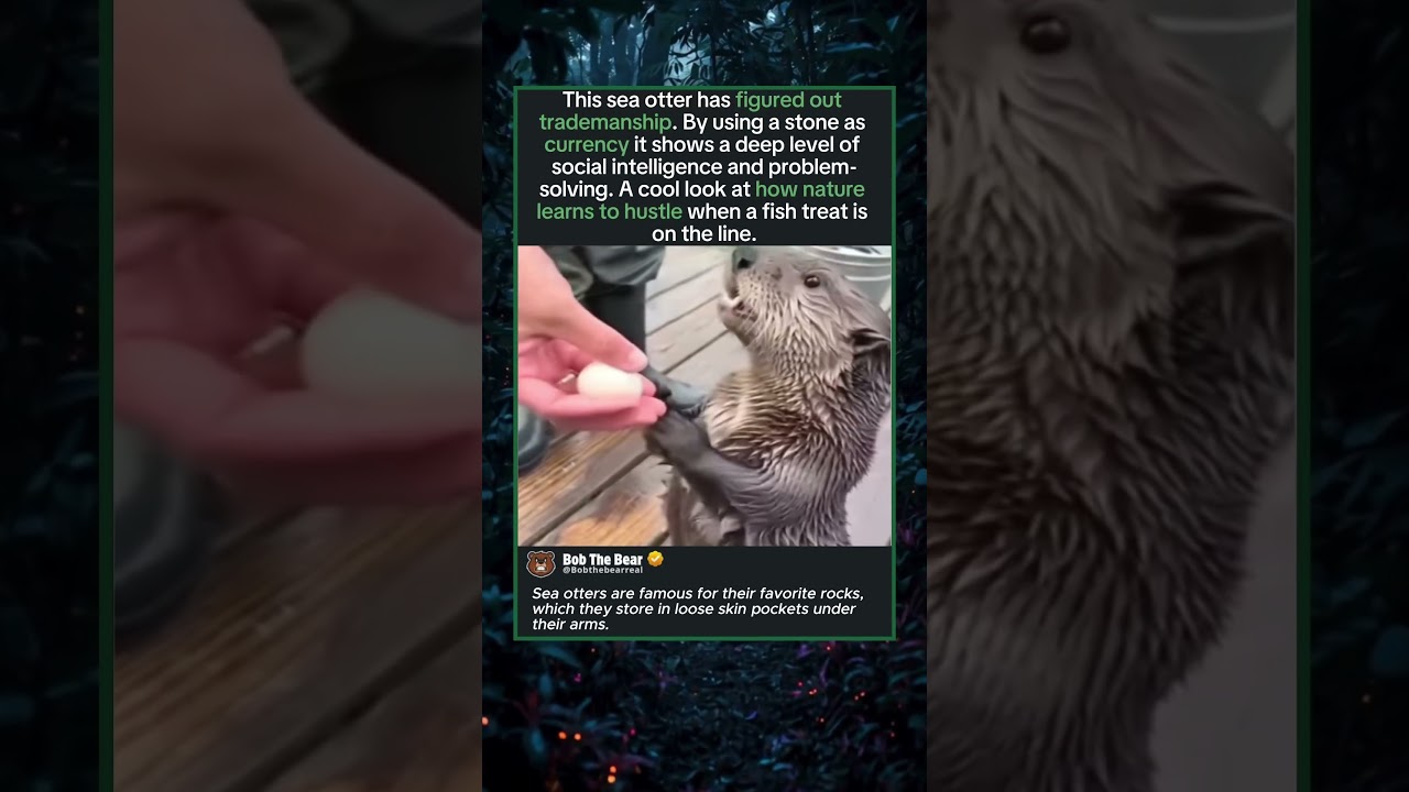 This Otter Just Made a Trade - Published by Bob the Bear