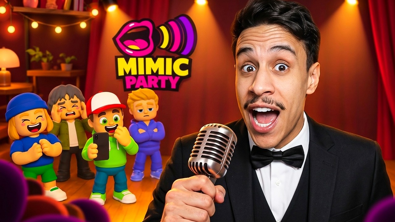 قلدت كل أصوات الحيوانات اللي سمعتها في الميمز!! 😂🔥 | Mimic Party