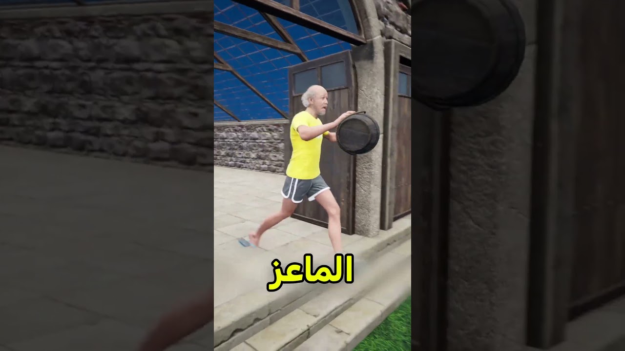 صبغ الماعز فإكتشف شيء جدا أسطوري 😱 #shortvideo