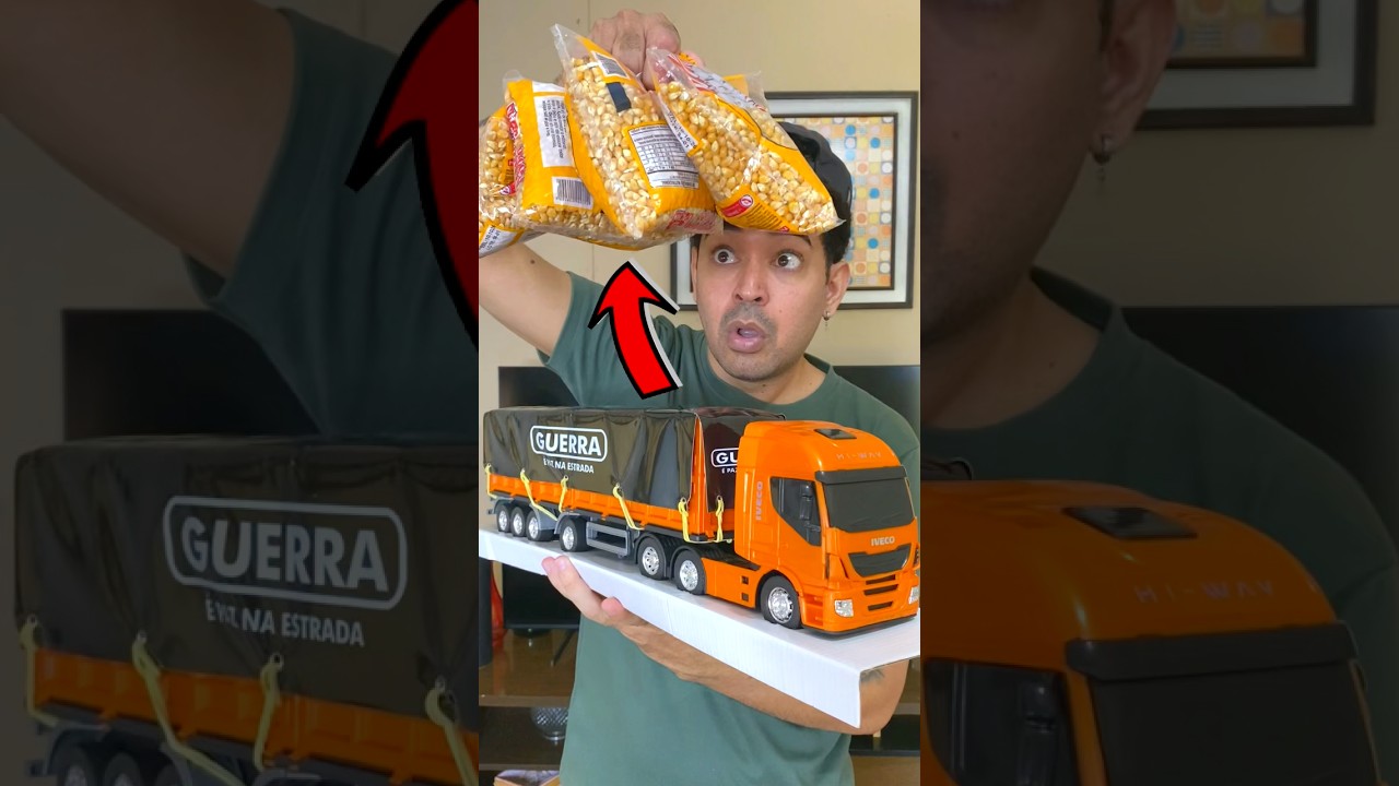 CAMINHÃO HI WAY QUANTOS SACOS DE MILHO CABE?