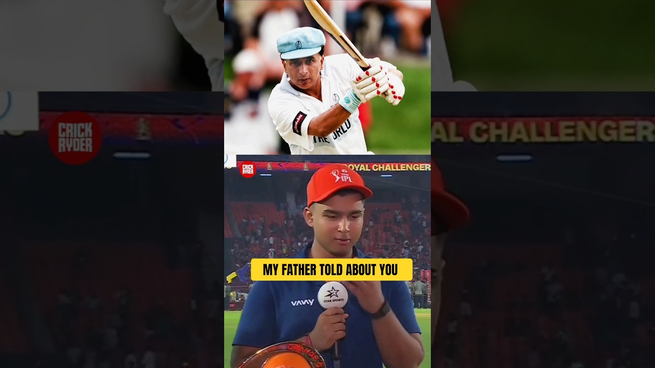 Suryawanshi Speaks About Gavaskar