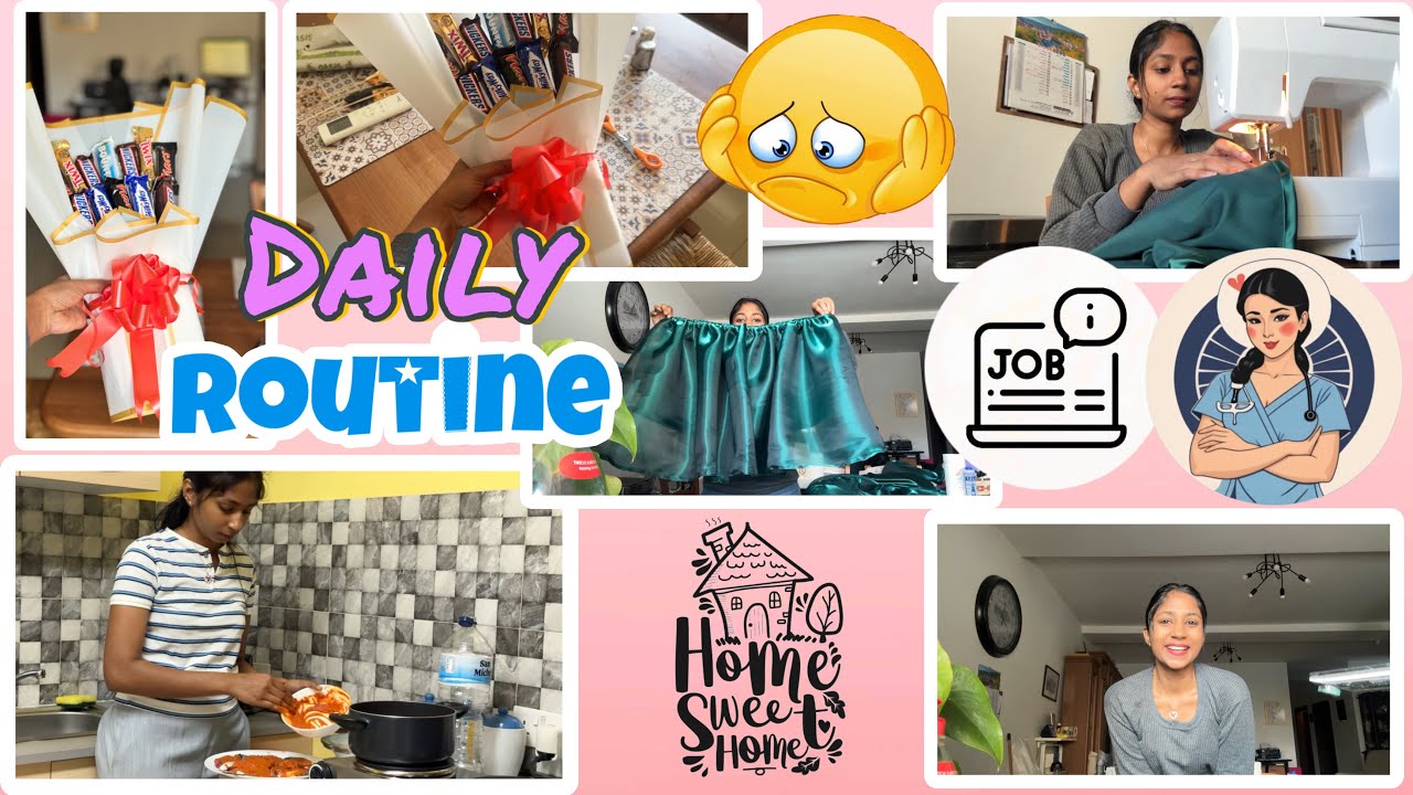 Daily Routine 🫠 working Day & off Day 🇲🇹 Hard times pass… better days stay ✨