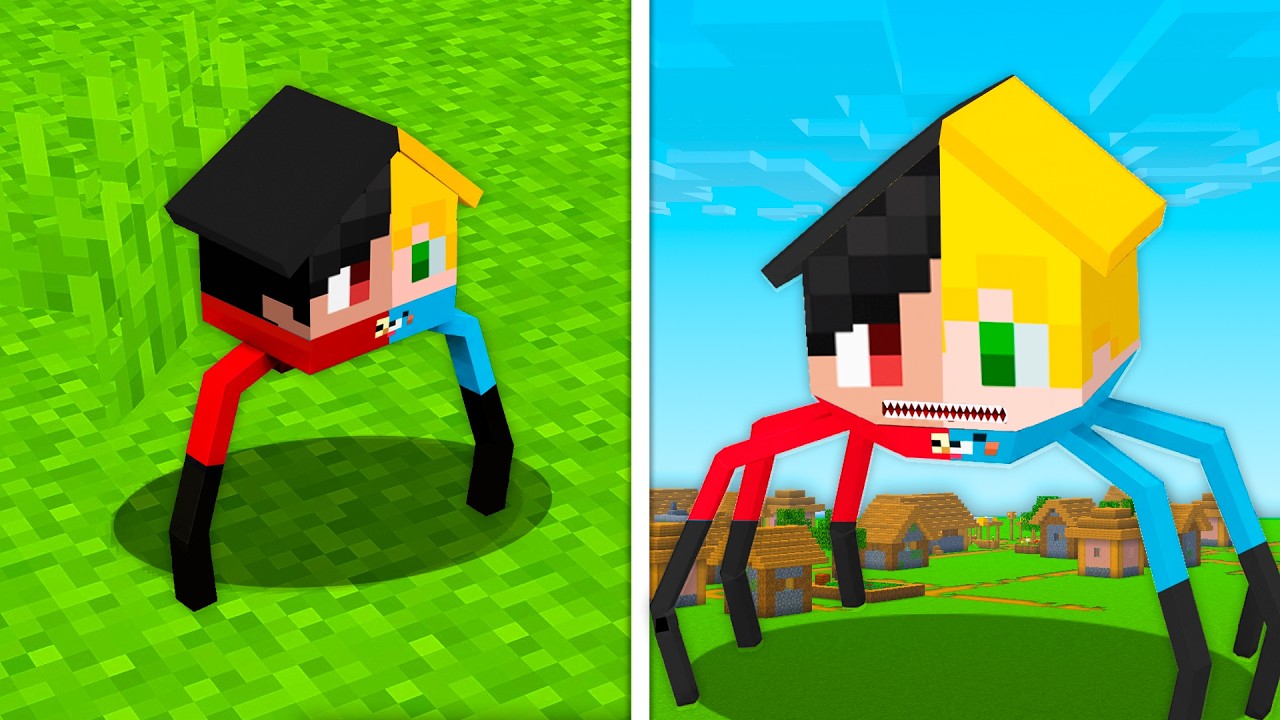 Vida de HOUSE HEAD no minecraft