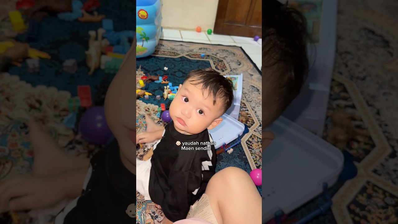 Ada yg mau jagain Nathan gak sebentar aja 😂