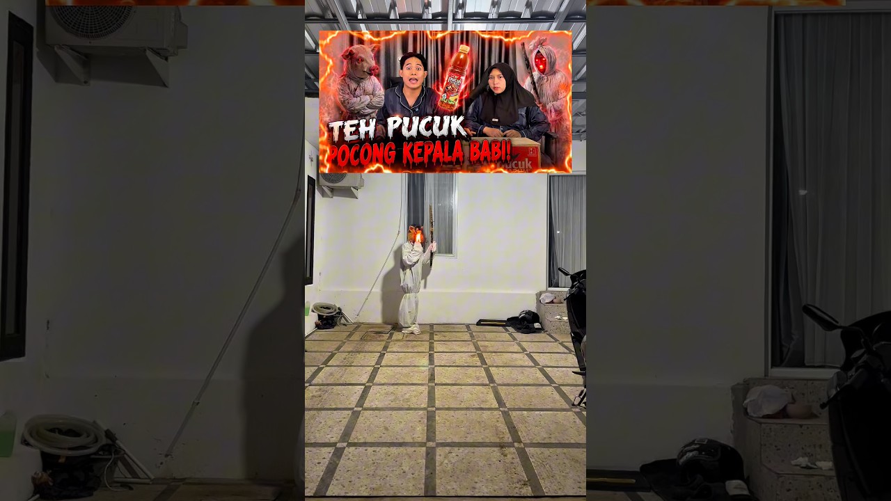 Teror pocong kepala babi #shorts #minivlog #comedy #bocilwargads #maspreman #sidoii