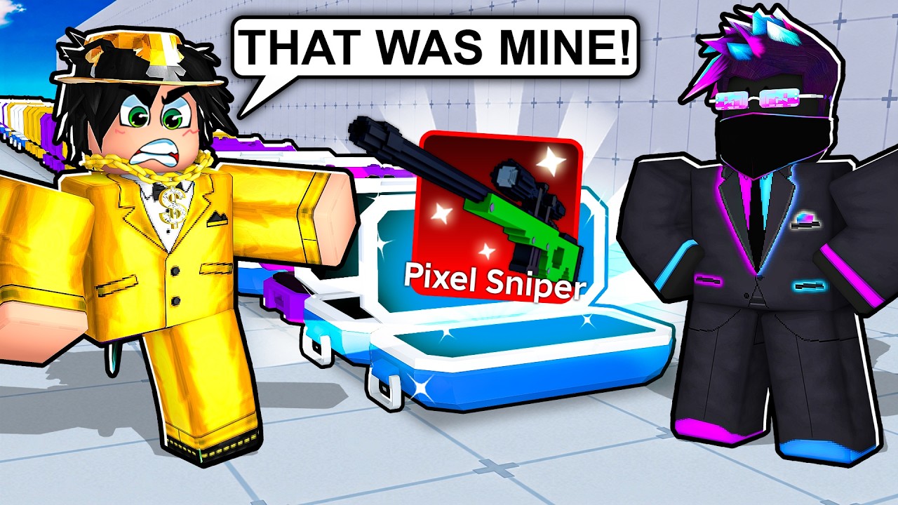 I scammed THE RICHEST SCAMMER in Roblox Rivals!