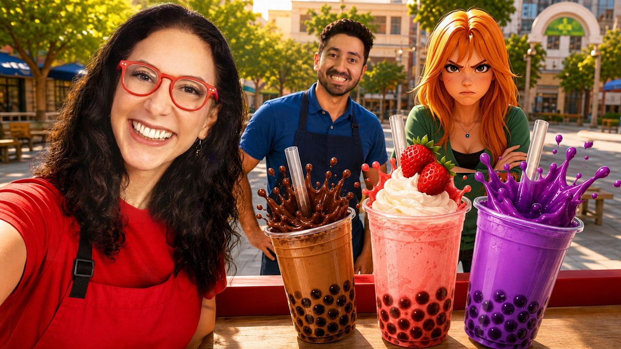 Abrimos uma Cafeteria Juntos e ME ARREPENDI (Boba Café)