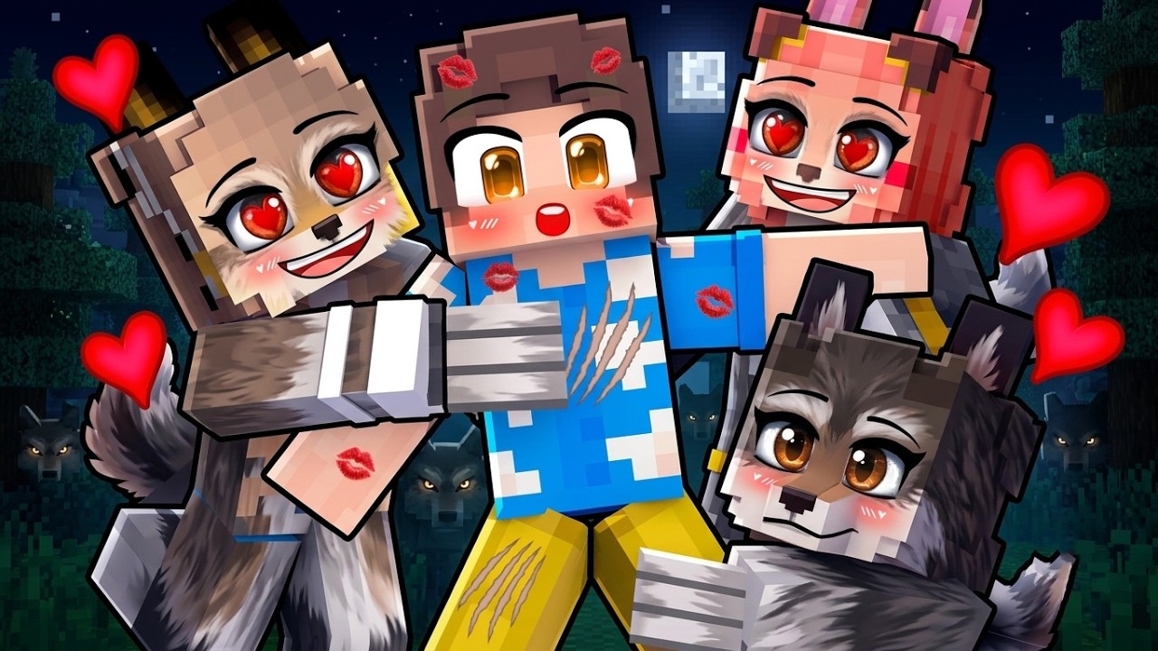 Minecraft’ta KURT KIZ SÜRÜSÜ BANA AŞIK OLDU 😍