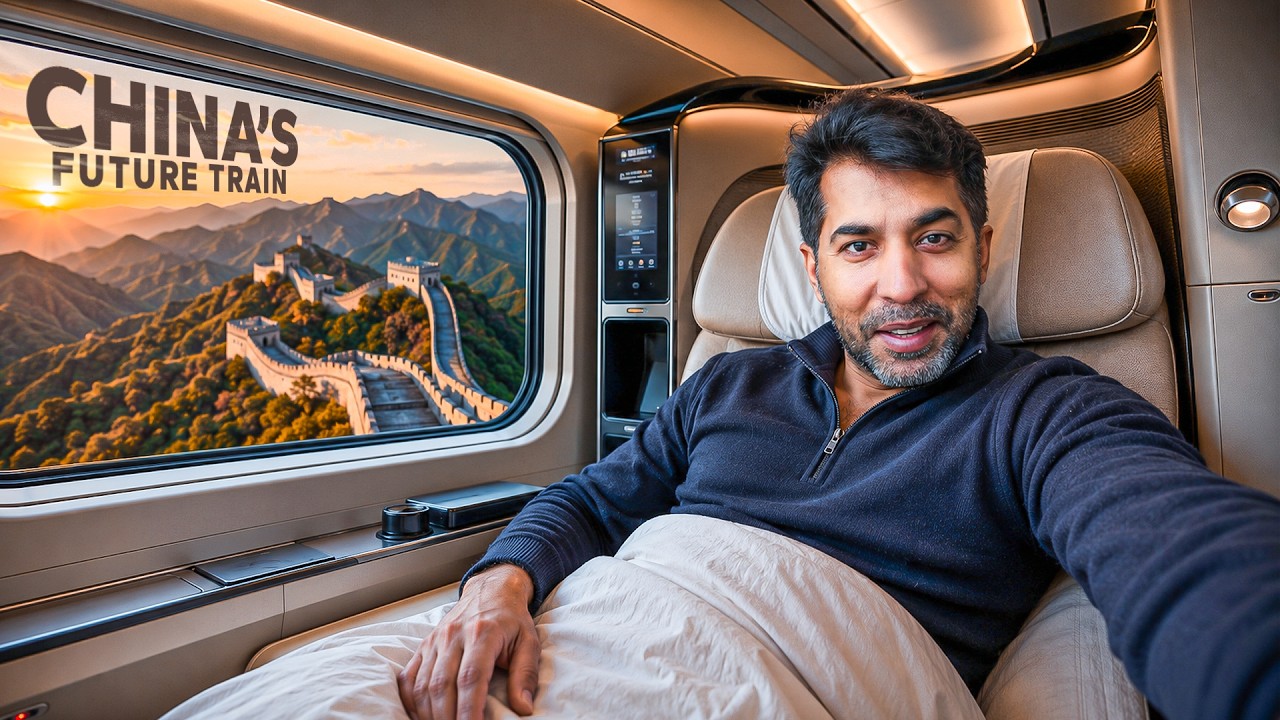 China’s INSANE Bullet Train 🇨🇳 Beijing to Shanghai in Business Class