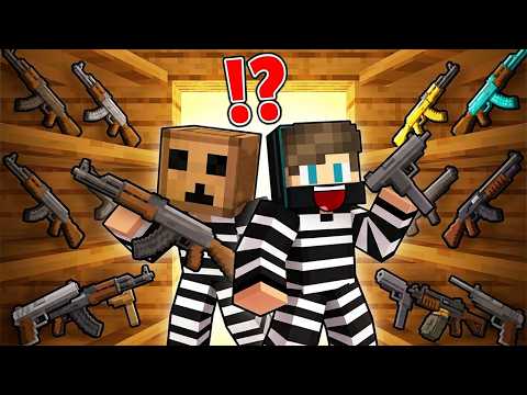 ماين كرافت لايف ستيل الحرامية #71 : صنعت أسلحة لمواجهة الشرطة الخاصة !!؟ 😱