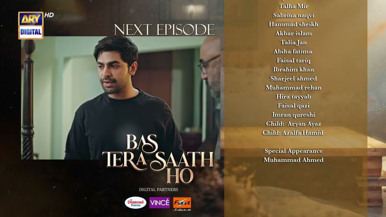 Bas Tera Saath Ho Episode 29 | Teaser | Farhan Saeed | Sana Javed | ARY Digital