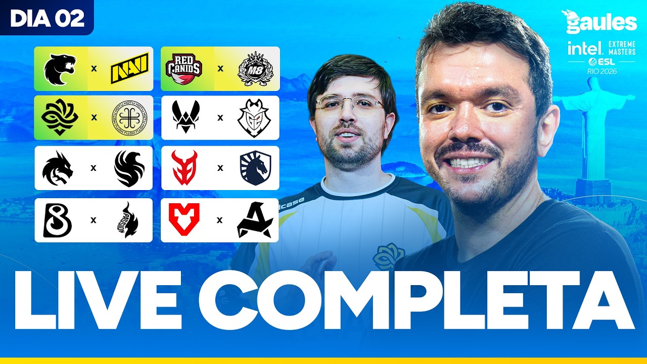 IEM RIO 2026 DIA 2 - !socio - Siga @Gaules nas redes sociais!