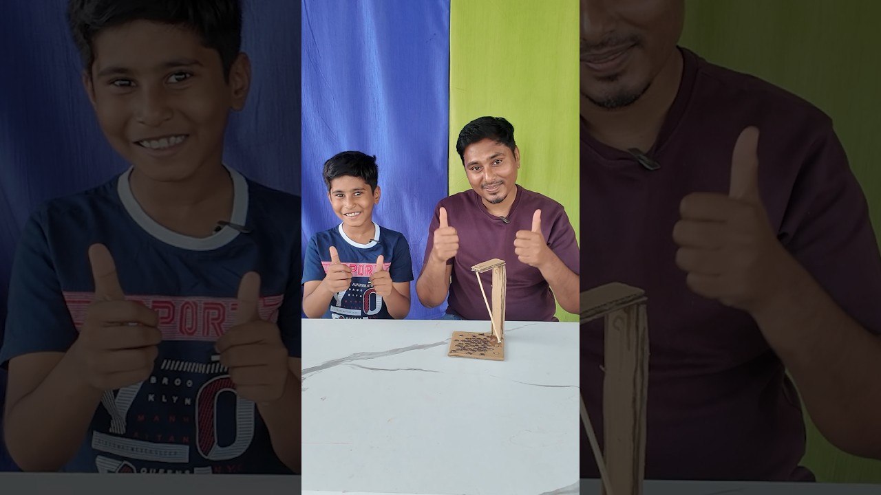 😲 உண்மையா–30 Magnet Pendulum Continuous Motion? | Father Son Test | Science Tamil #viral