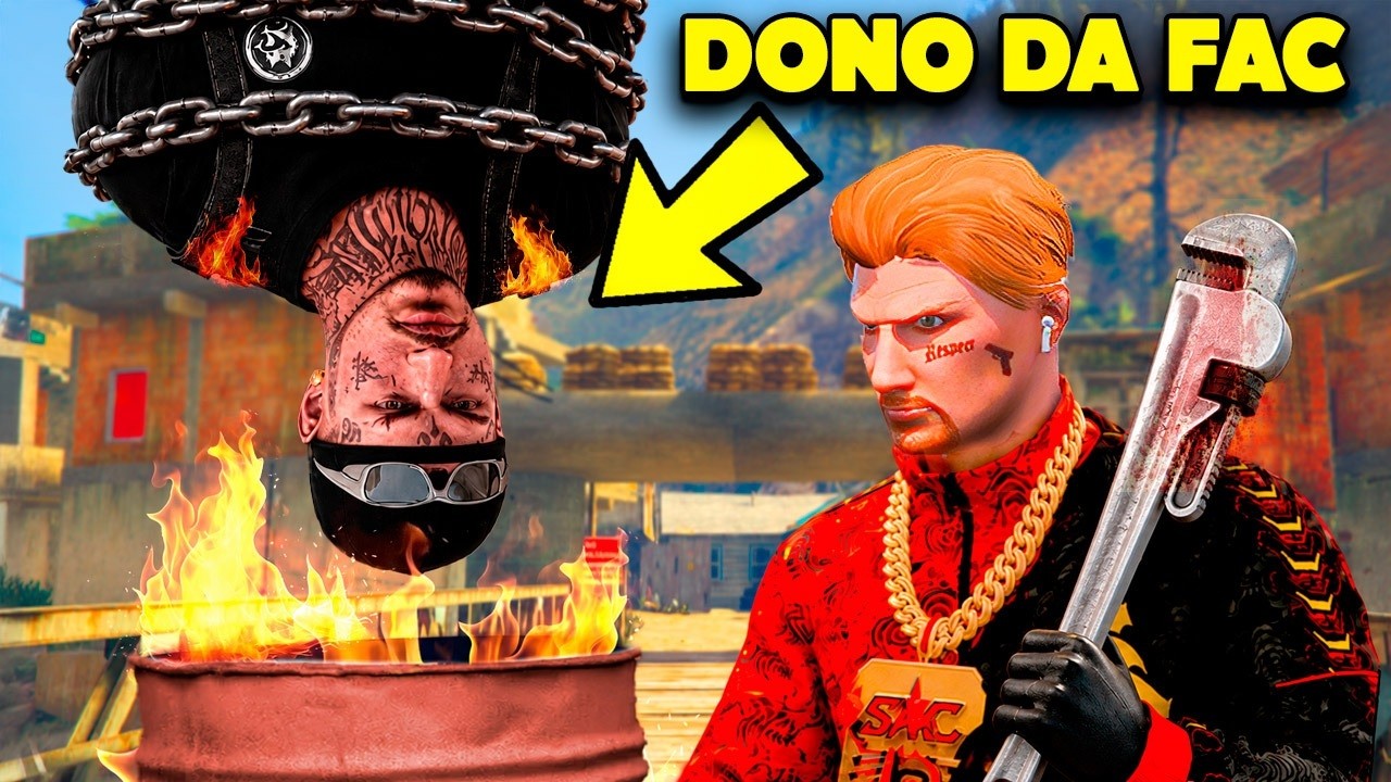 Me VINGUEI do DONO da FACÇÃO RIVAL no GTA 5 RP!!