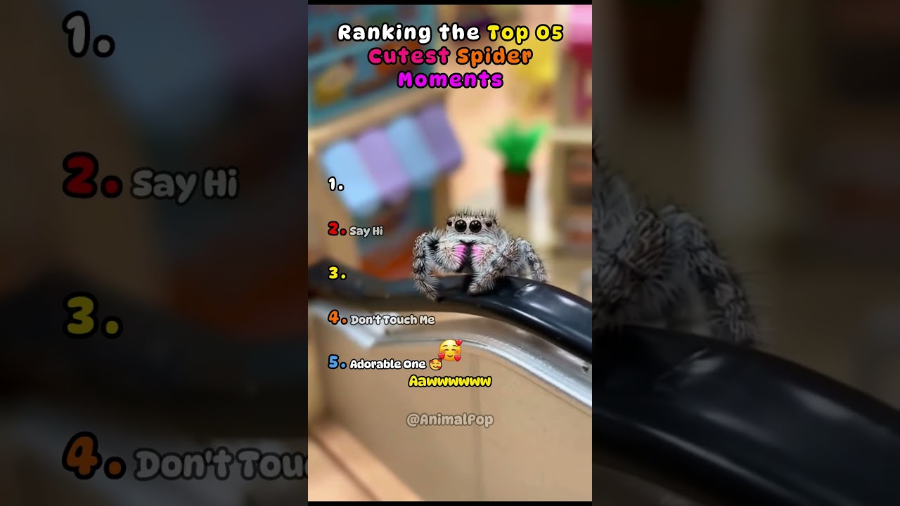 Tiny Spider Heartwarming Moments