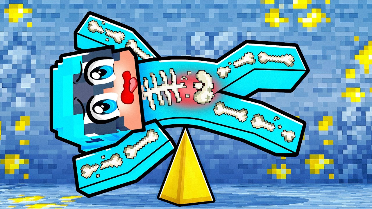 Moni Bütün Kemiklerini Kırdı - Minecraft