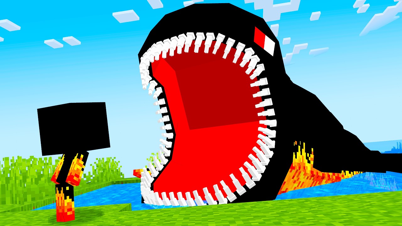 THE BLOOP FICOU GIGANTE e TENTOU me COMER!