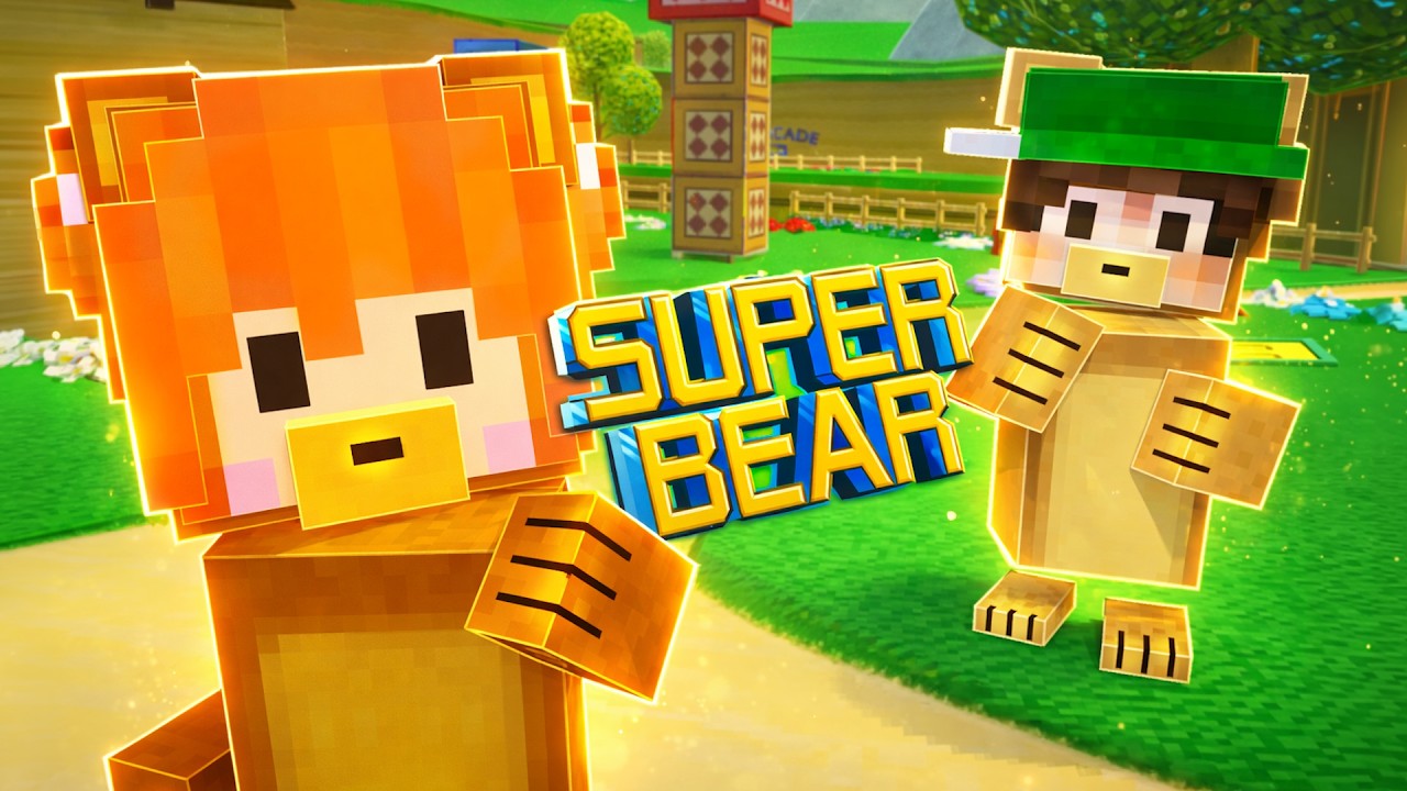 Minecraft AMA SUPER BEAR ADVENTURE MODU!