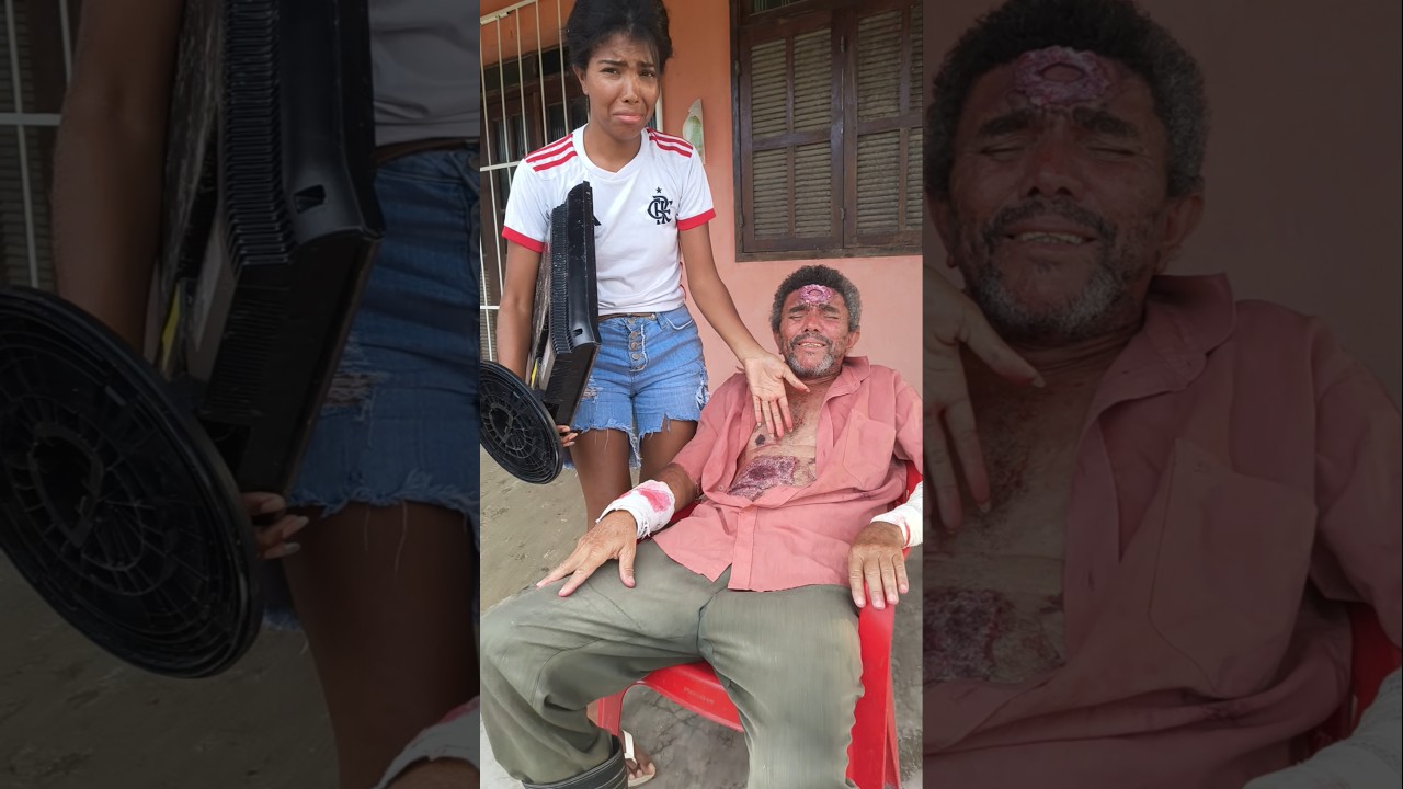 ELA TENTOU QUEBRAR A TV NA CABEÇA DELE... 😱💔 #shortsfeed