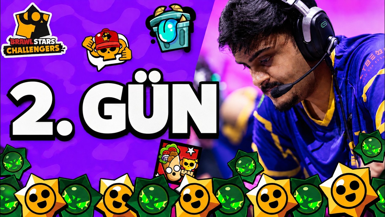 Brawl Stars Şampiyonası 2026 - Challangers 2. Gün