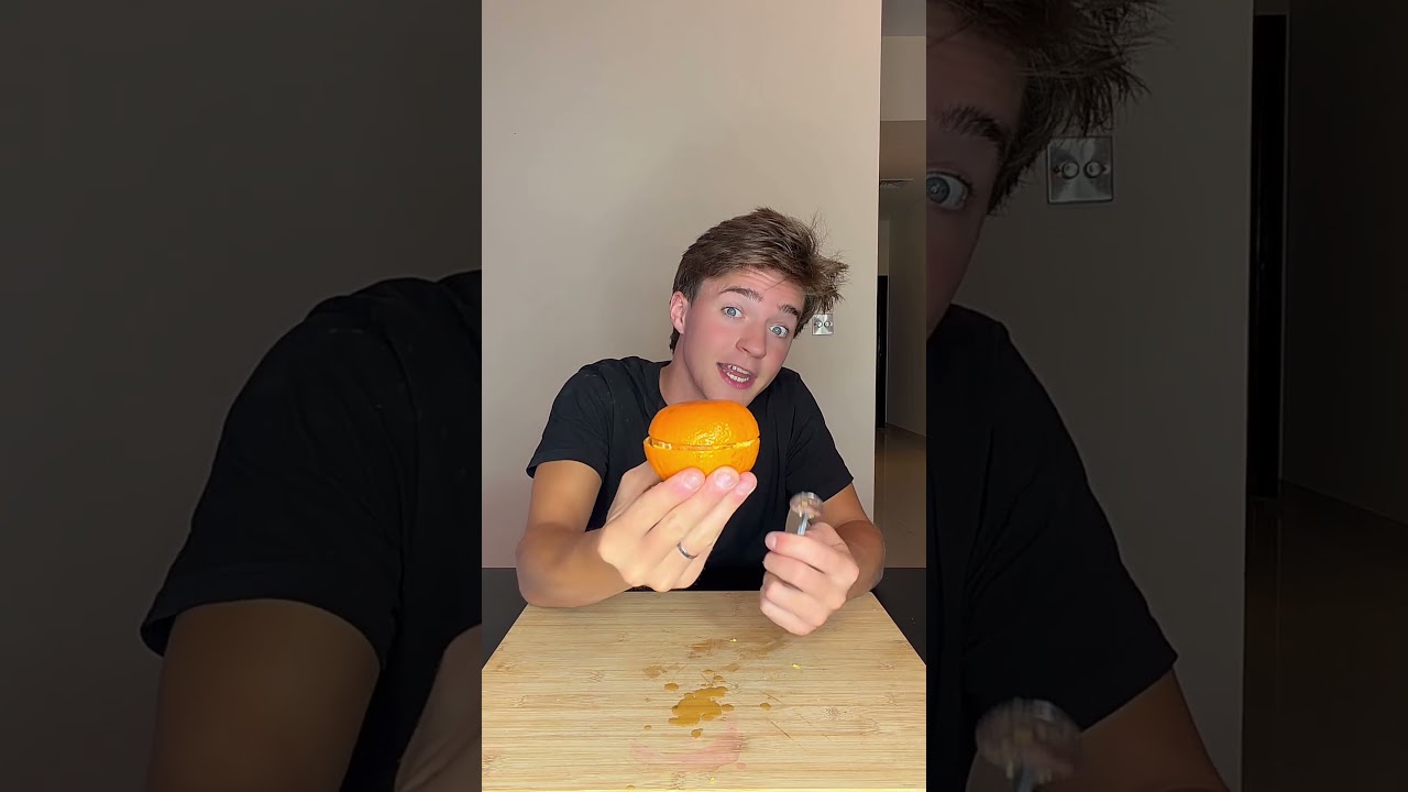 Orange Candle Hack 😋.   #usa