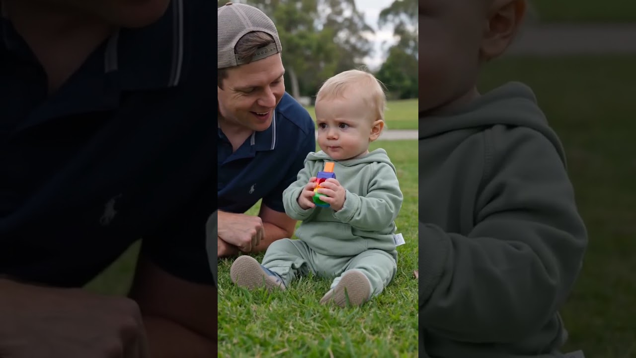 Baby Blows Whistle For the First Time and Dad Loses It 😂
