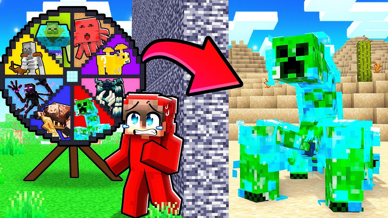 The WHEEL of OP Mobs in Minecraft!