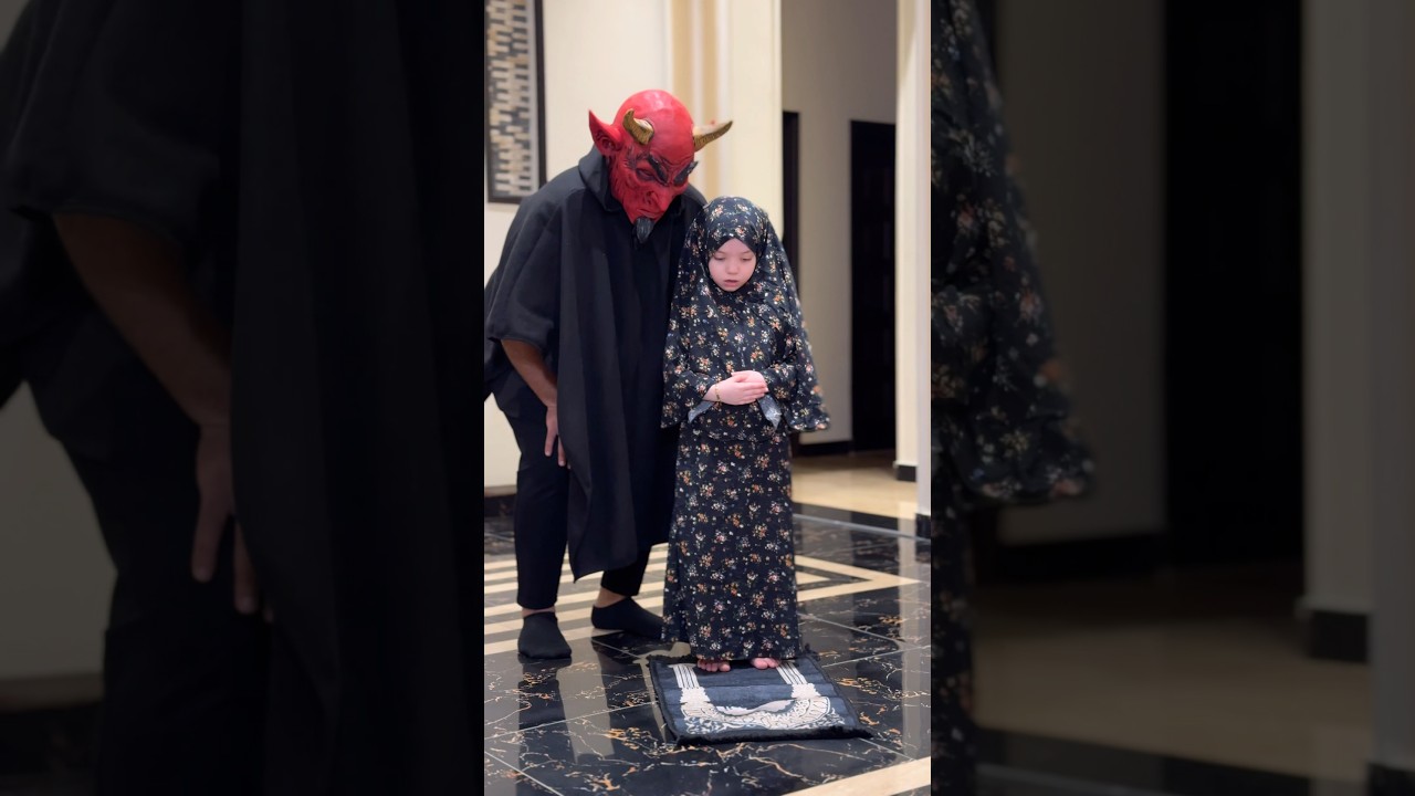 ظهور جني اثناء الصلاة 😳