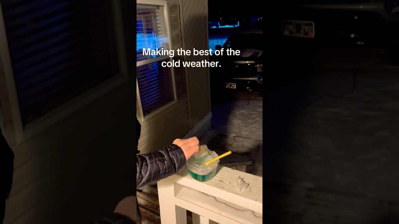 This Is What Happens When Bubbles Freeze 🥶🫧 - Published by K.C Trippin Tv 