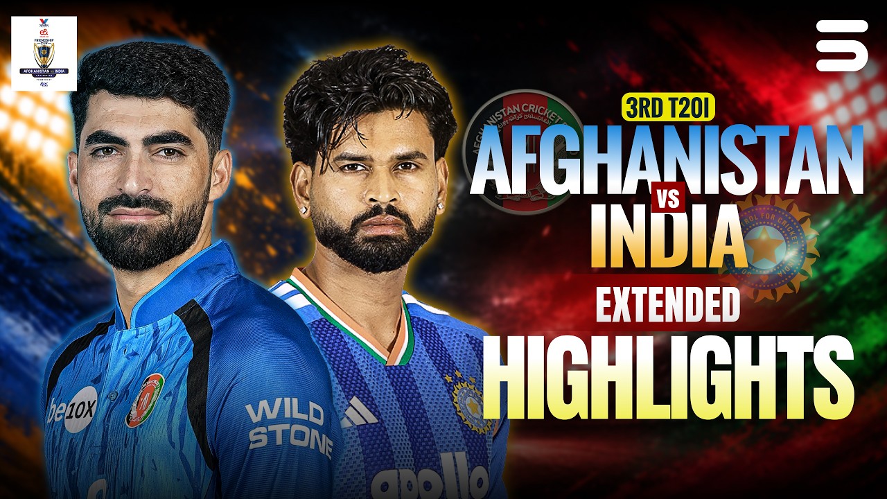 Full Match Highlights | Afghanistan vs India | Match 03 | T20I Series 2026 | ACB | M9N1J