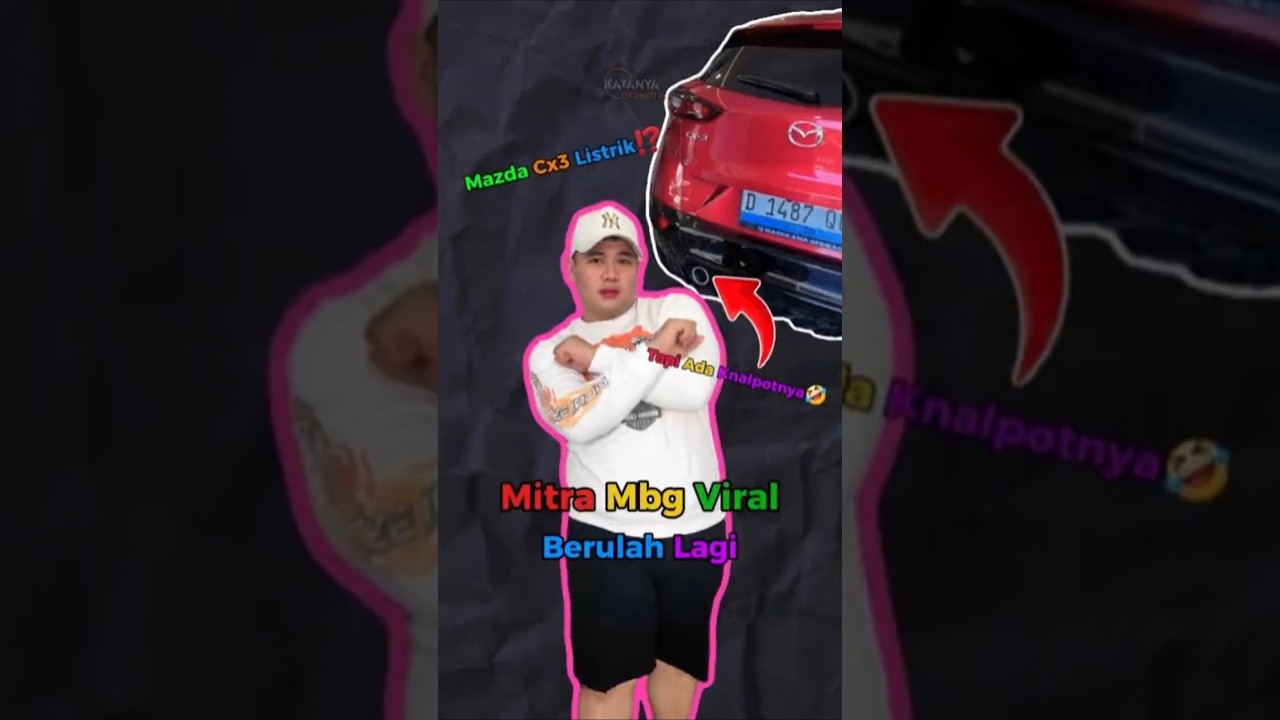Mobil Listrik Tapi Ada Knalpotnya⁉️ Beneran Gak Ini Mazda⁉️🤣