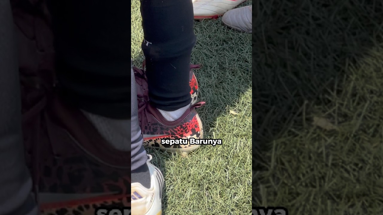turnamen pertama pake sepatu baru