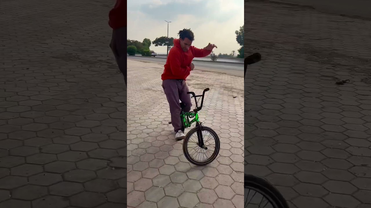 انهي حركه الصعبه فيهم 😱 #automobile #اكسبلور #phonk #funny #comedy #ضحك #bmx #humor #stunt #music