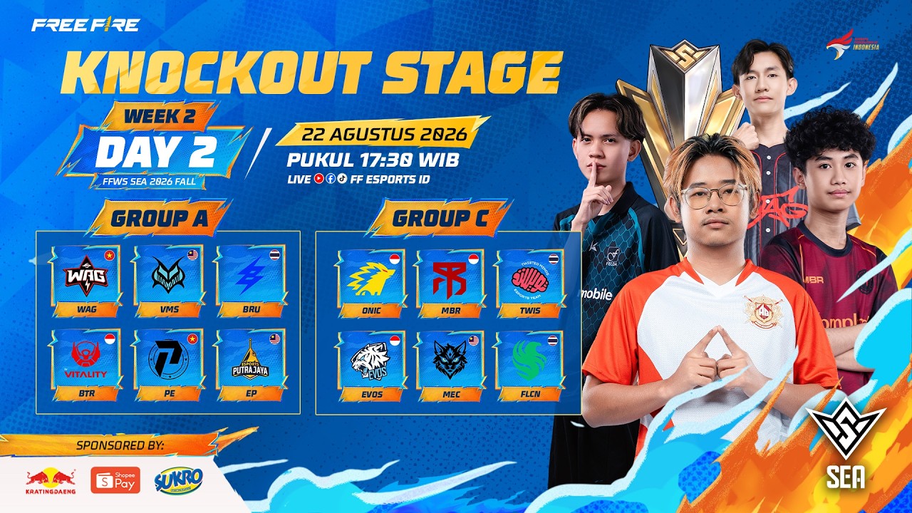 [ID] FFWS SEA 2026 FALL | Knockout Stage - Week 2 Day 2