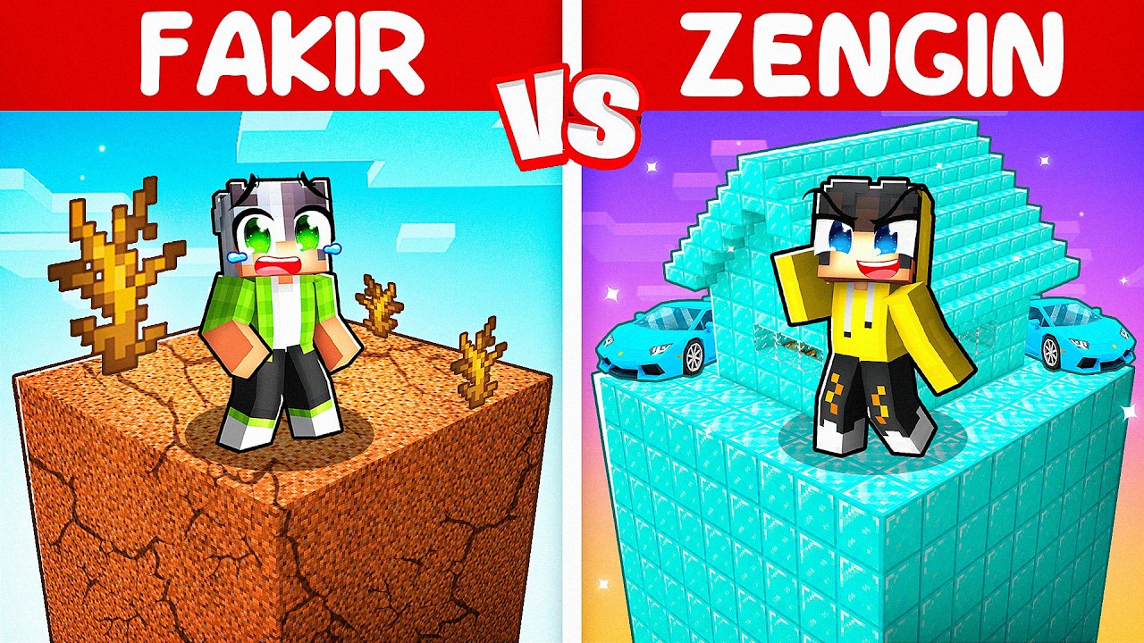 MINECRAFT’TA FAKİR CHUNK’TAN ZENGİN CHUNK’A!