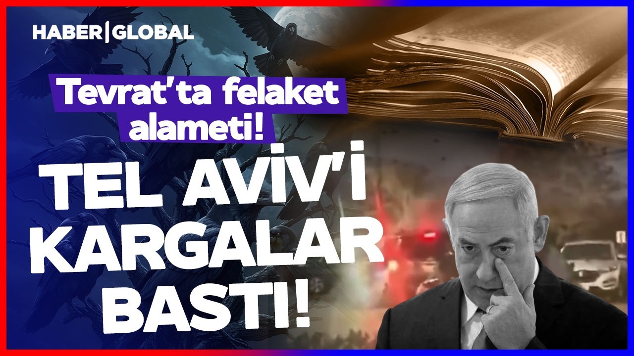 Tevrat'ta Felaket Alameti! Tel Aviv'i Kargalar Bastı!