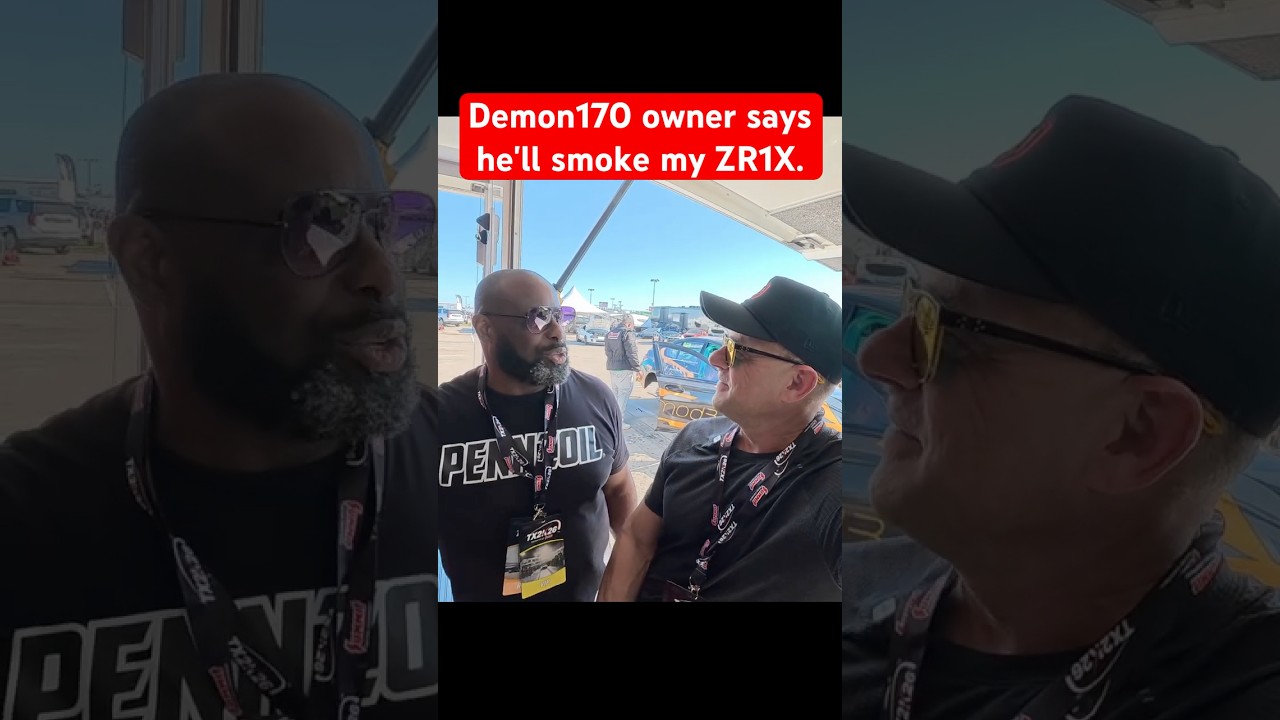 Demon 170 owner says I'll never see him in the rear view mirror of the Corvette ZR1X