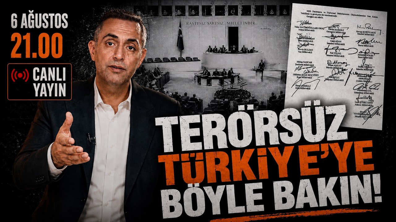 TERÖRSÜZ TÜRKİYE'YE BÖYLE BAKIN! | Dosya | Murat Ağırel | Canlı | 06 Ağustos Perşembe 21:00
