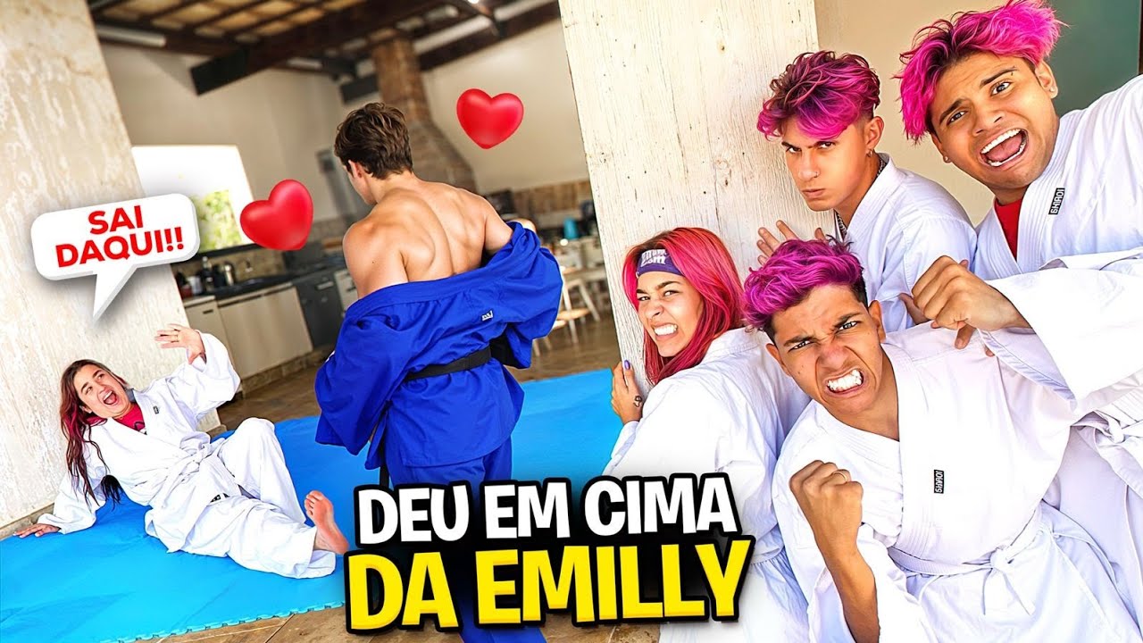 UM PROFESSOR DE KARATÊ DEU EM CIMA DA EMILLY *Denunciamos ele !